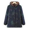 Winter Cotton-padded Jacket with Velvet To Keep Warm, New Hooded Jacket, Old Lady Cotton-padded Jacket Thick