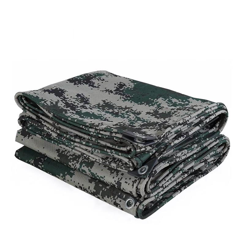 Flaming Soldier Digital Camouflage Waterproof Tarp
