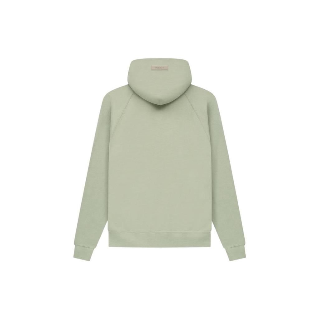 Fear of God Essentials Pullover Hoodie With Chest Logo Men Tops Seafoam-Green FOG-SS22-198