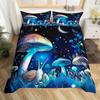 Mushroom Snail Down Comforter Set Bedding Set 3-piece Duvet Cover Set