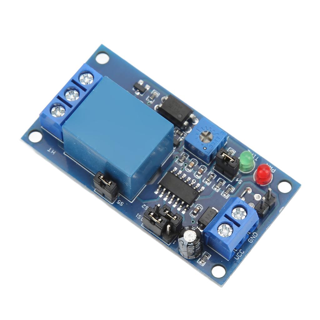 Time Delay Relay Module 5V PCB Timing Vibration Alarm Controller Board for Anti Theft System