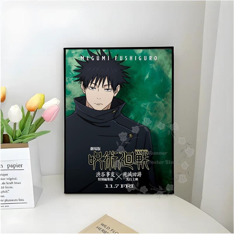J-Jujutsu K-Kaisen Of The Dead Film Anime Poster, Umgebungsdekorationen, Wandaufkleber, Gerahmte Wanddekorationen