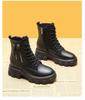 New Exquisite Women's Boots with Thick Bottom Anti slip and Wear resistant Modern Boots with Thick Velvet and Warm Snow Boots