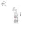 1Pcs 30/60/100/150Ml Empty Froth Foaming Pump Bottle With Silicone Brush Head Press Type Face Cleaning Foam Bottles