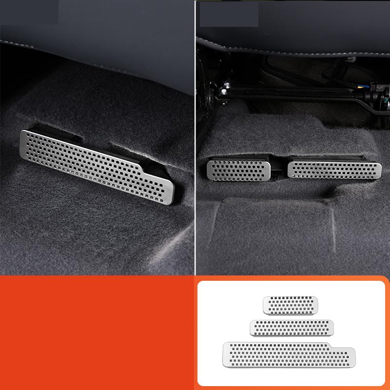 For BYD Leopard 5 Denza B5 2025 2026 Car Under Seat Air Vent Cover Air Conditioning Vent Dust Protection Cover Auto Accessories