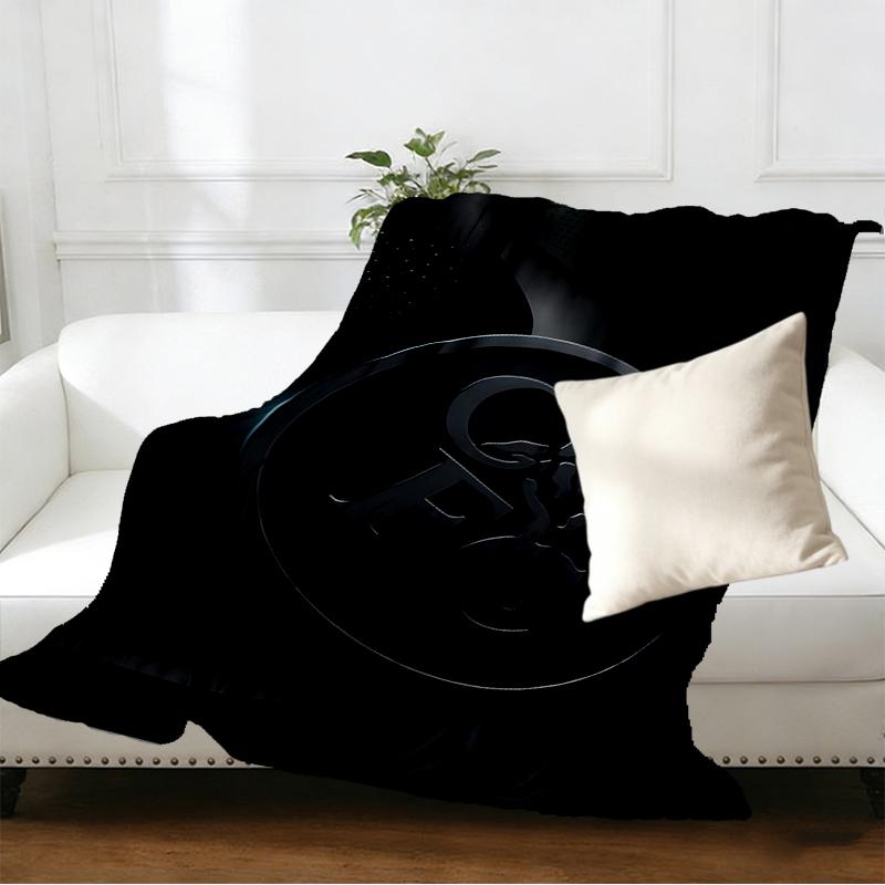 Chelsea F.C Print Blanket - Soft & Comfortable, for Bedroom, Travel, Sofa, Home Decoration - Birthday Christmas Gift for Friend