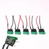 5Pcs Car Boat Automotive RV DIY Accessories Mini Rocker Switch 24V ON OFF Switch With Wire 3A Toggle Switch