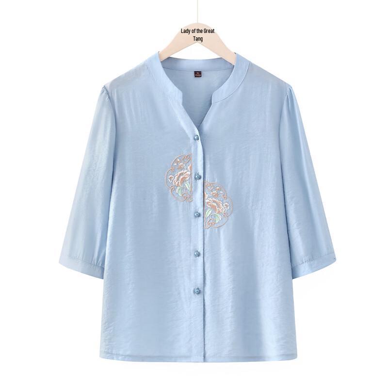 Elderly Women's Casual Autumn Blouse