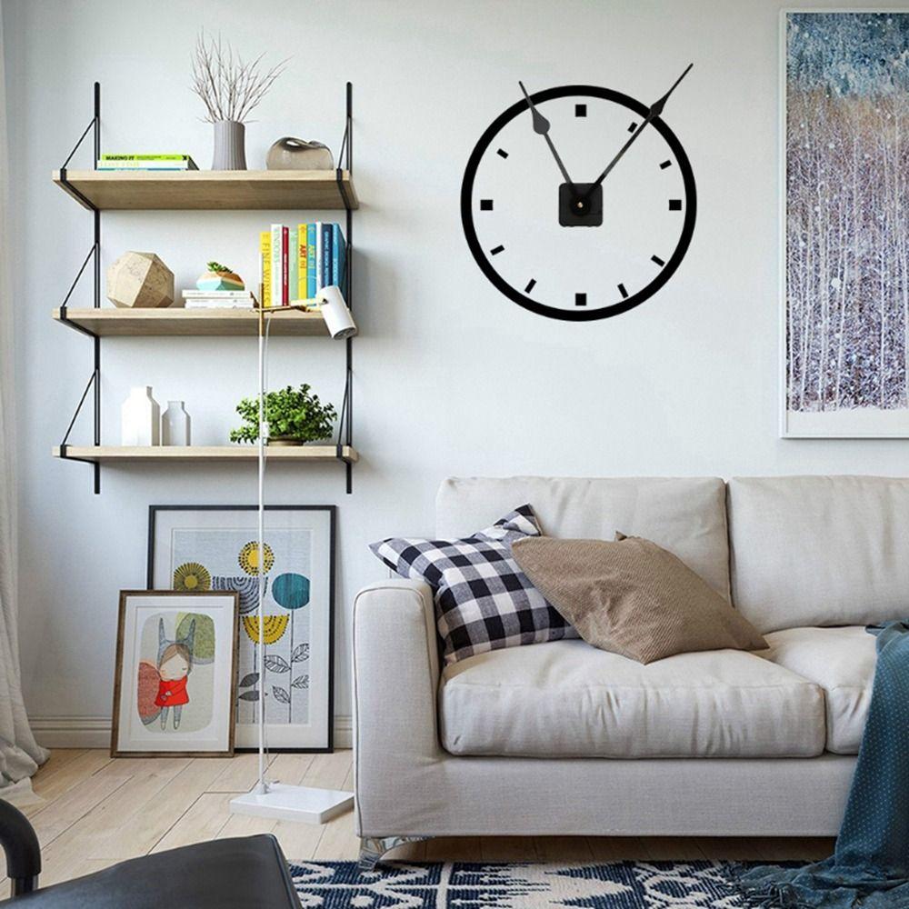 Accurate Silent Hanging Quartz repair Large Clock Parts Clock Movement with Needles Repair Parts