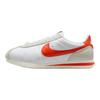 Nike Classic Cortez Comfortable Durable Running Shoes Women Sneakers White Red DZ2795-104