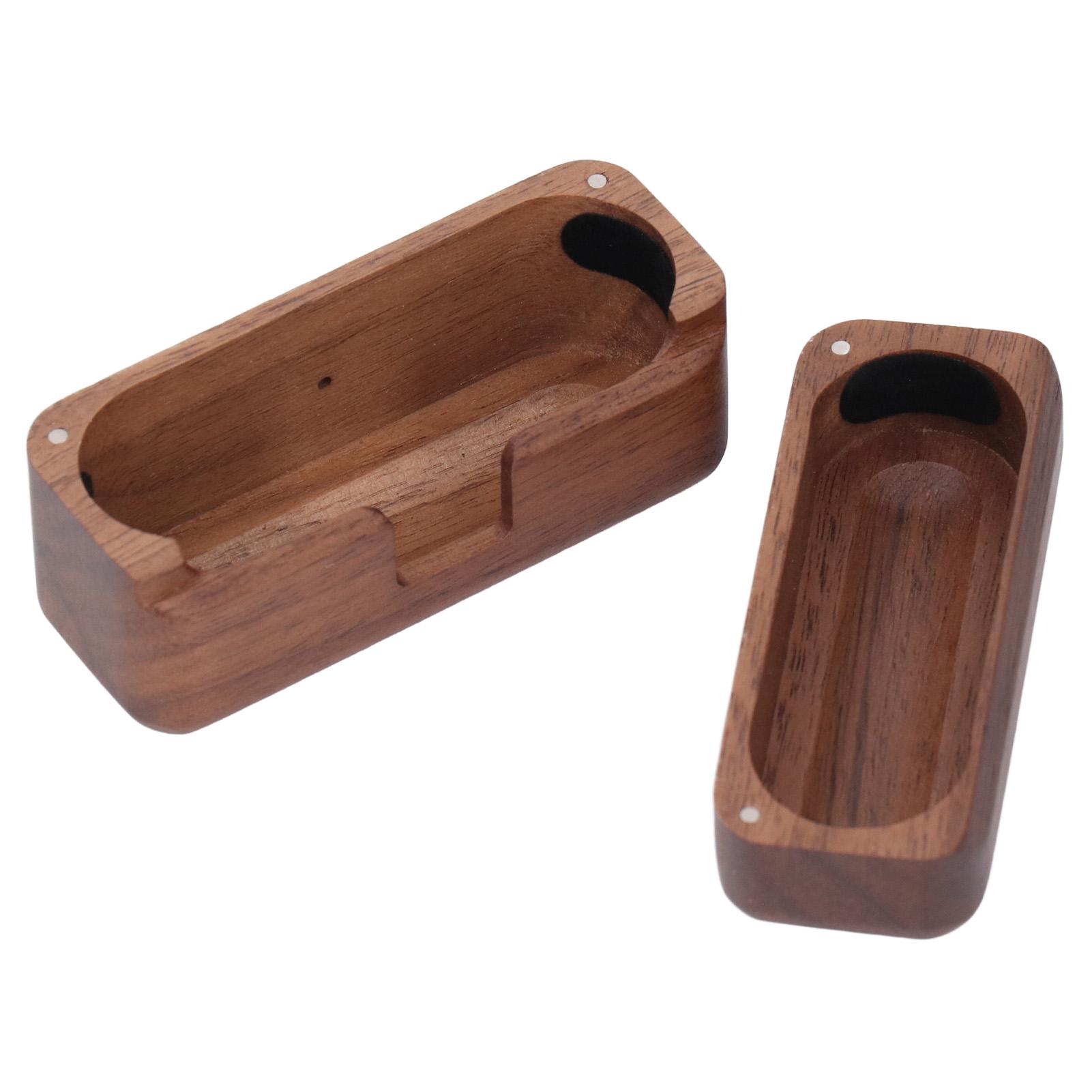 

Деревянный чехол для наушников, совместимый с Bluetooth-наушниками AM TW01, зарядный кейс, ручная работа, защита от