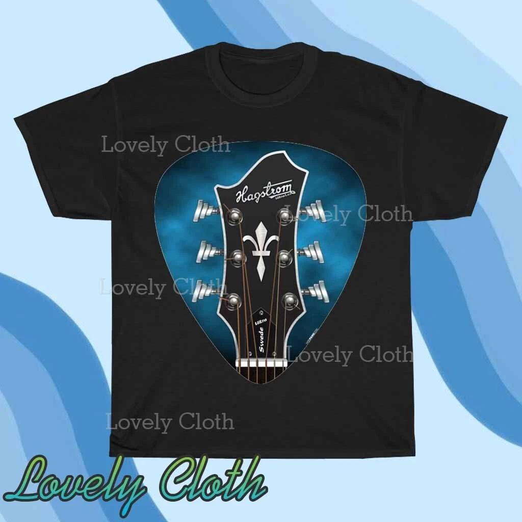 

Hagstrom Guitars Logo TEE T-Shirt Funny American Size S to 5XL T-Shirt M