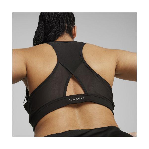 Puma Logo Elastic Comfortable Moisture-Wicking Sports Tank Top Women Tops Black 524953-01