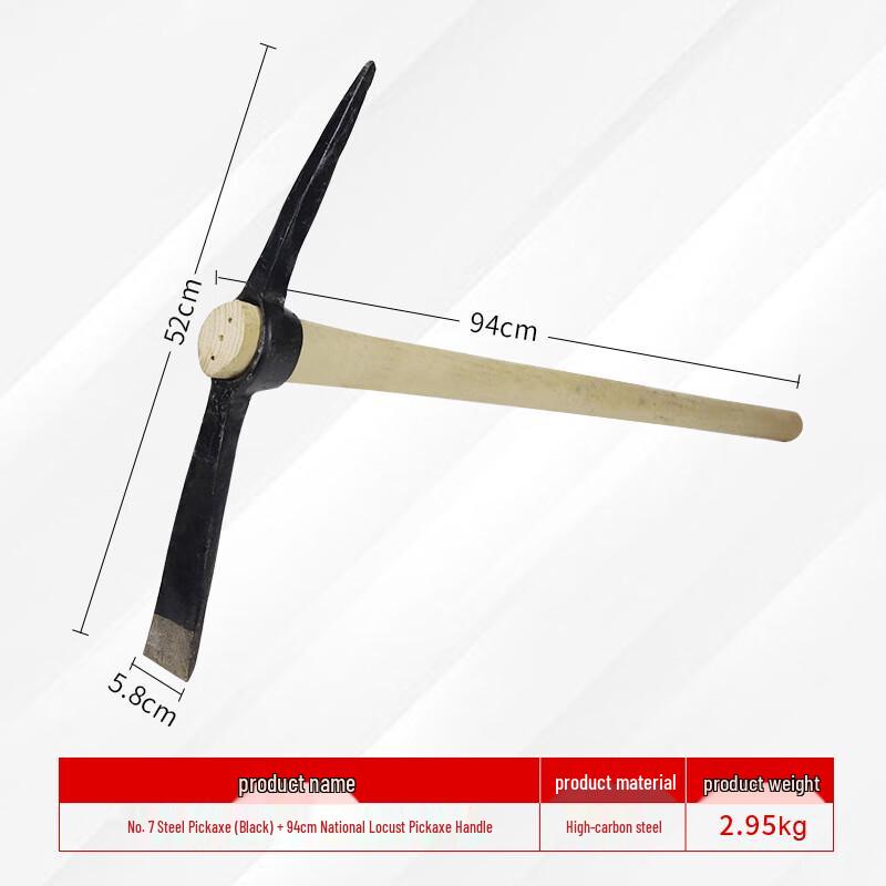Heavy-Duty Forged Pickaxe