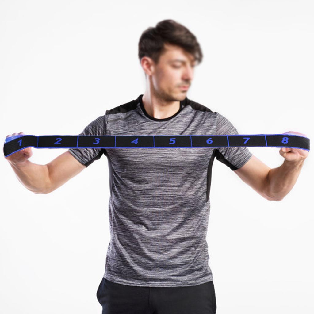 Fitness Elastic Bands Resistance Belt   Sling Exercise Accessory for Training(Red)