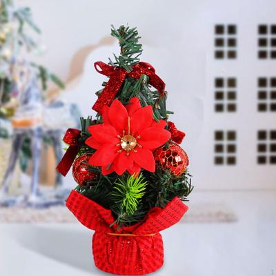 Mini vánoční ozdoba na stromeček, realistické umělé vánoční dekorace na stůl