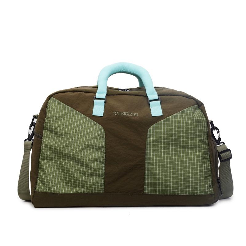 

New fitness bag women s large-capacity wet and dry separation sports bag men s outdoor leisure fashion storage travel bag зелений