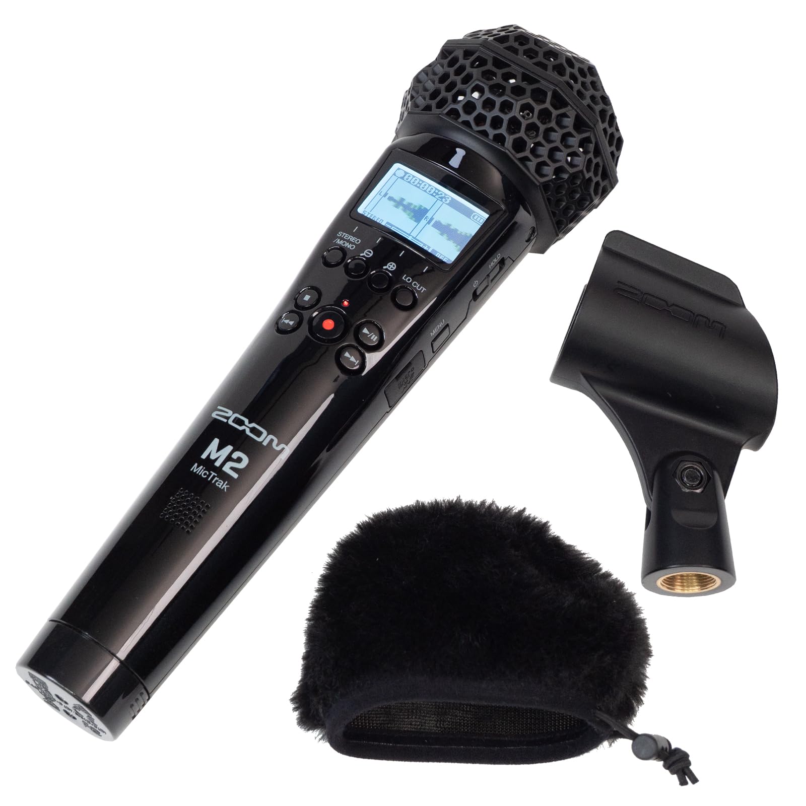 

ZOOM M2 Handy Float Microphone Type Setup No Professional Sound Ideal for Recorder, 32-bit Recording, [No Required, Distortion] Quality,