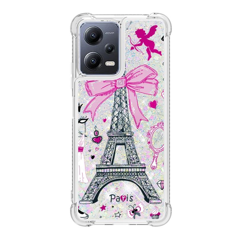 Redmi Note 12 Pro Case For Funda Xiaomi Redmi Note 12 Pro Cover Quicksand Dynamic Liquid Case On Redmi Note12 12Pro Phone Cases