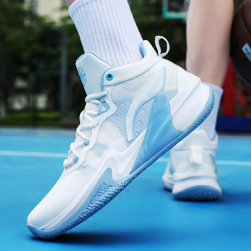 Basketball shoes new breathable sports shoes youth game boots professional actual combat shoes