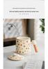 Thousand Li of Mountains and Rivers Ceramic Office Mug - Cultural and Creative Gift for Clients