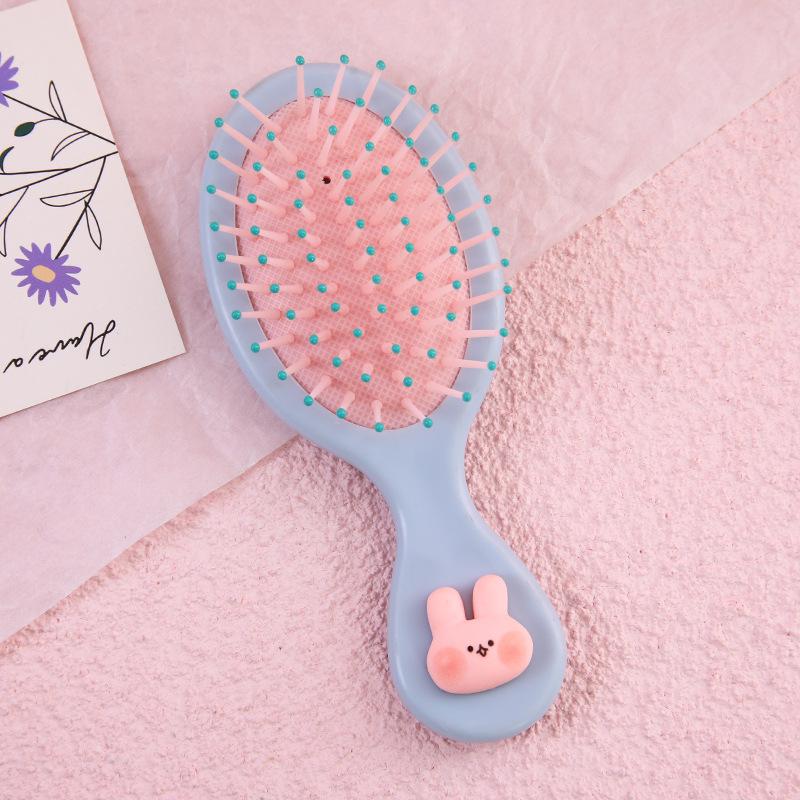 Mini pieptene de păr pentru copii Ins Simplicity Masaj de culoare uni Com pentru păr pentru mamă și copii Perii portabile mici de călătorie pentru îngrijirea părului