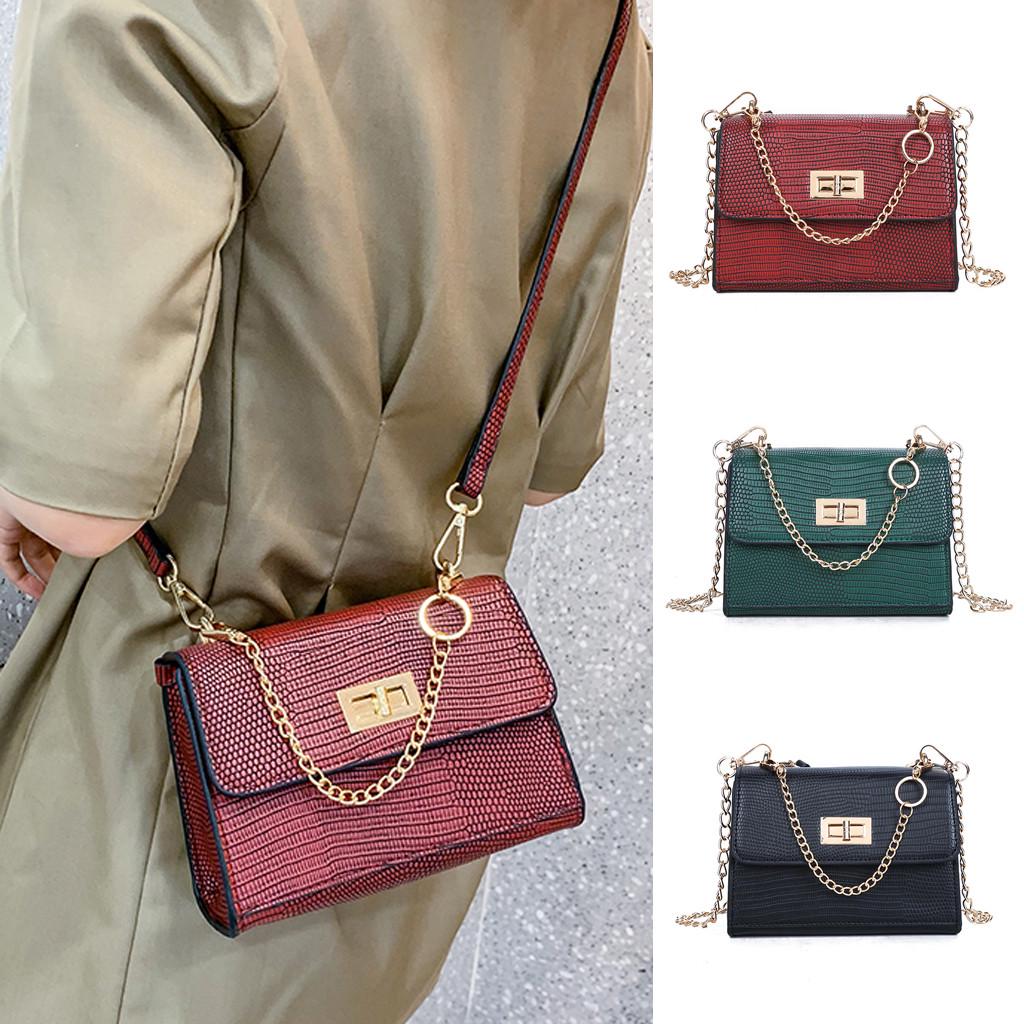 Buy Women Bag 2019 New Fashion Messenger Bag Chain Shoulder Bag Small