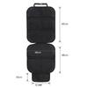 With Storage Bag Anti Scratch Oxford PU Leather Child Safety Seat Mat Car Seat Protective Cover Anti-Slip Pad For Baby Kids