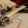 Guitar Fret Polishing Plate, String Action Ruler Gauge, Set of 3, Sanding Paper, Grinding, Fingerboard Grinding, Guitar String Height, Scale, Guitar,