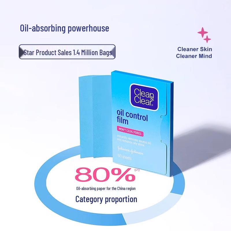 Fogli assorbi sebo blu Clean & Clear