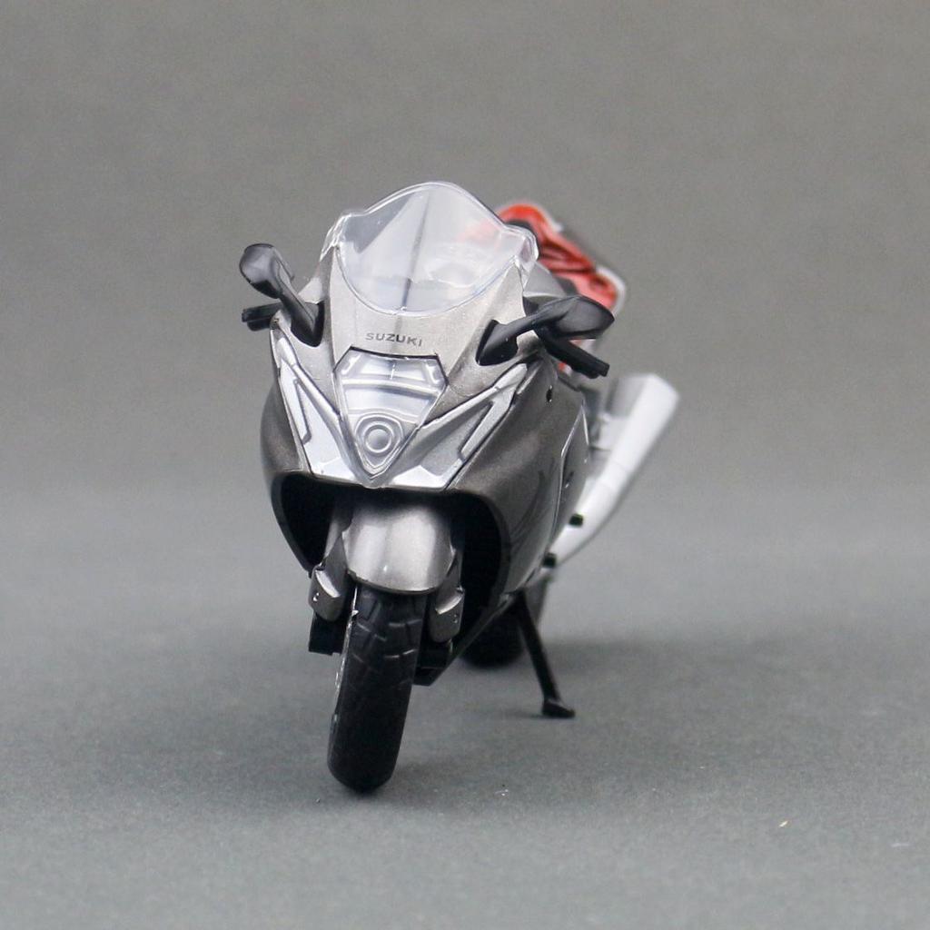 Msz 1:18 Suzuki Hayabusa Toy Motorcycle Diecast Alloy Miniature Vehicle Model Racing Collection Gift For Children Boy