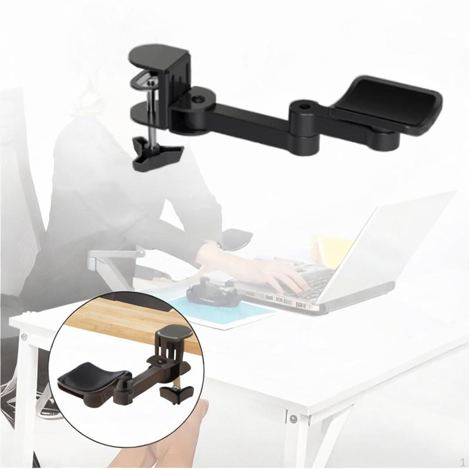 

Регулируемая подставка для рук для стола, поддержка для рук, вращающаяся платформа для локтя, эргономичный зажимной подлокотник