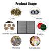 300 Pockets Coin Collection Album Book Collecting Money Organizer Storage Bags PVC Film Waterproof Badges Storage Box Case