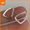925 Sterling Silver Earrings For Women Trendy Simple Geometric Earring Jewelry Prevent Allergy Party Christmas Accessories