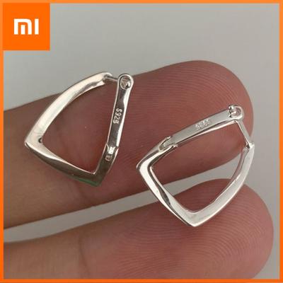 925 Sterling Silver Earrings For Women Trendy Simple Geometric Earring Jewelry Prevent Allergy Party Christmas Accessories