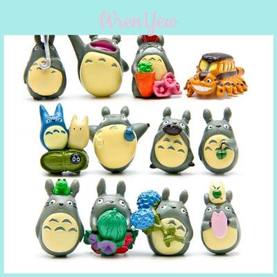 My Neighbor Totoro 12pcs Set Garden Decoration Anime Action Figures For Kids And Collectors
