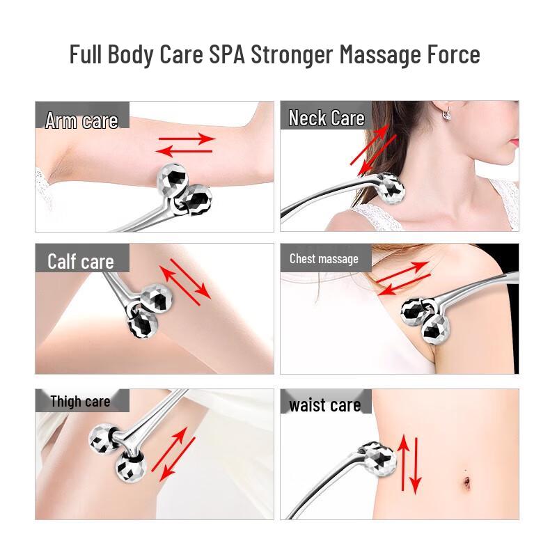 MKS 3D Roller Facial & Body Massager