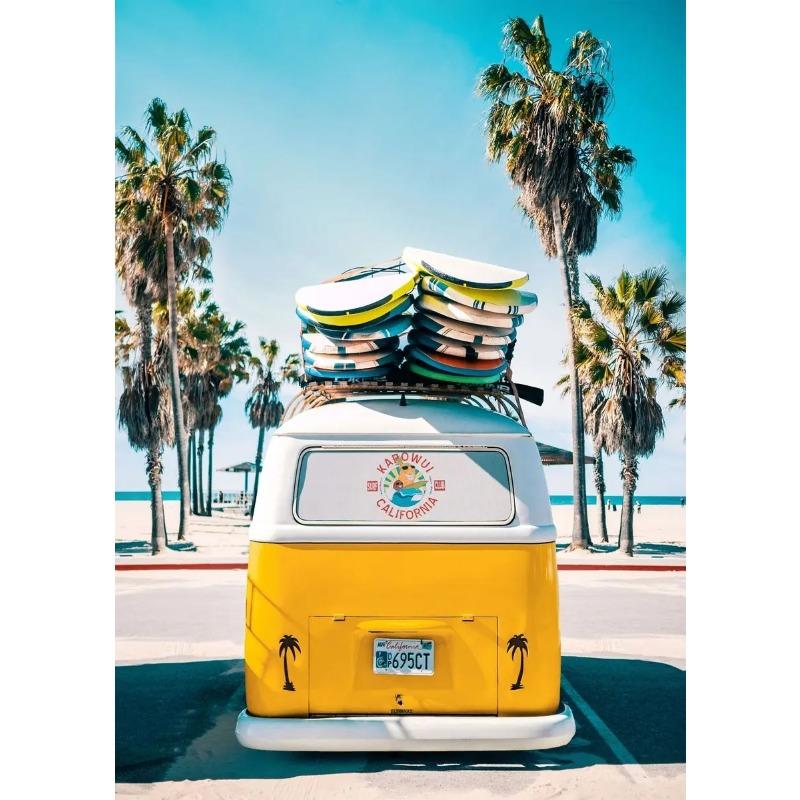 

Nordic Beach Poster Summer Beach Surfing Swimming HD Posters Canvas Paintings And Prints Wall Art For House Room Decor Frameless 21cm×30cm NoFrame