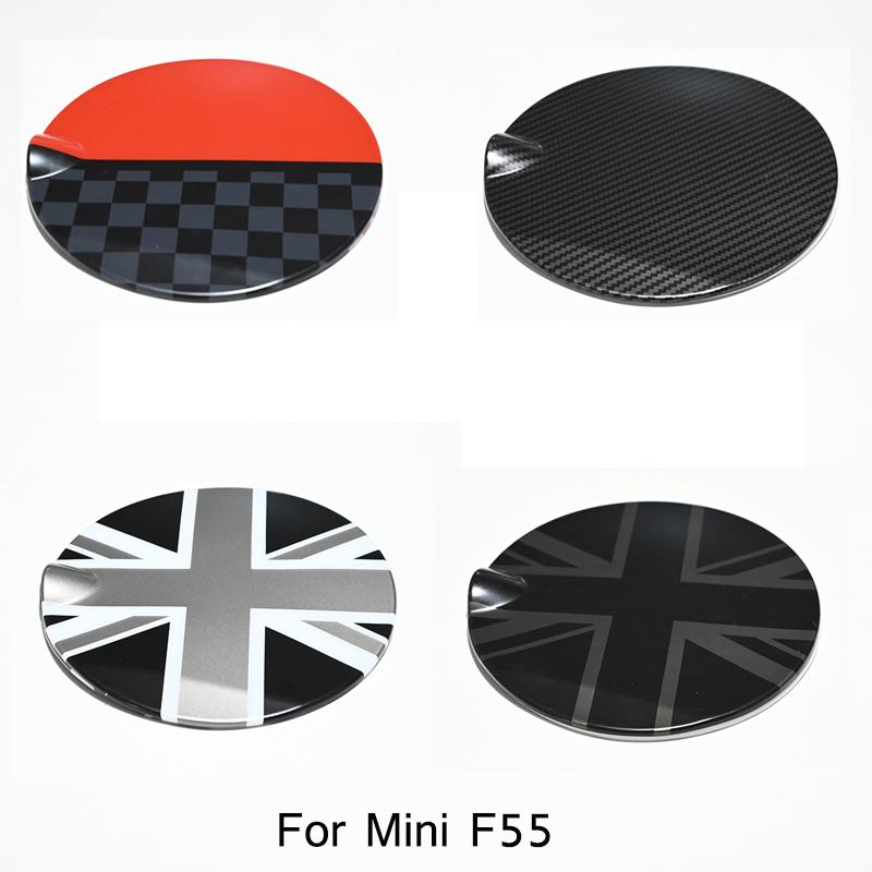QXSC6 Brand New Plastic Gery Jack Car Fuel Tank Cap Cover Sticker For BMW Mini Cooper S JCW F55 1.5T Car-Styling Exterior Decoration