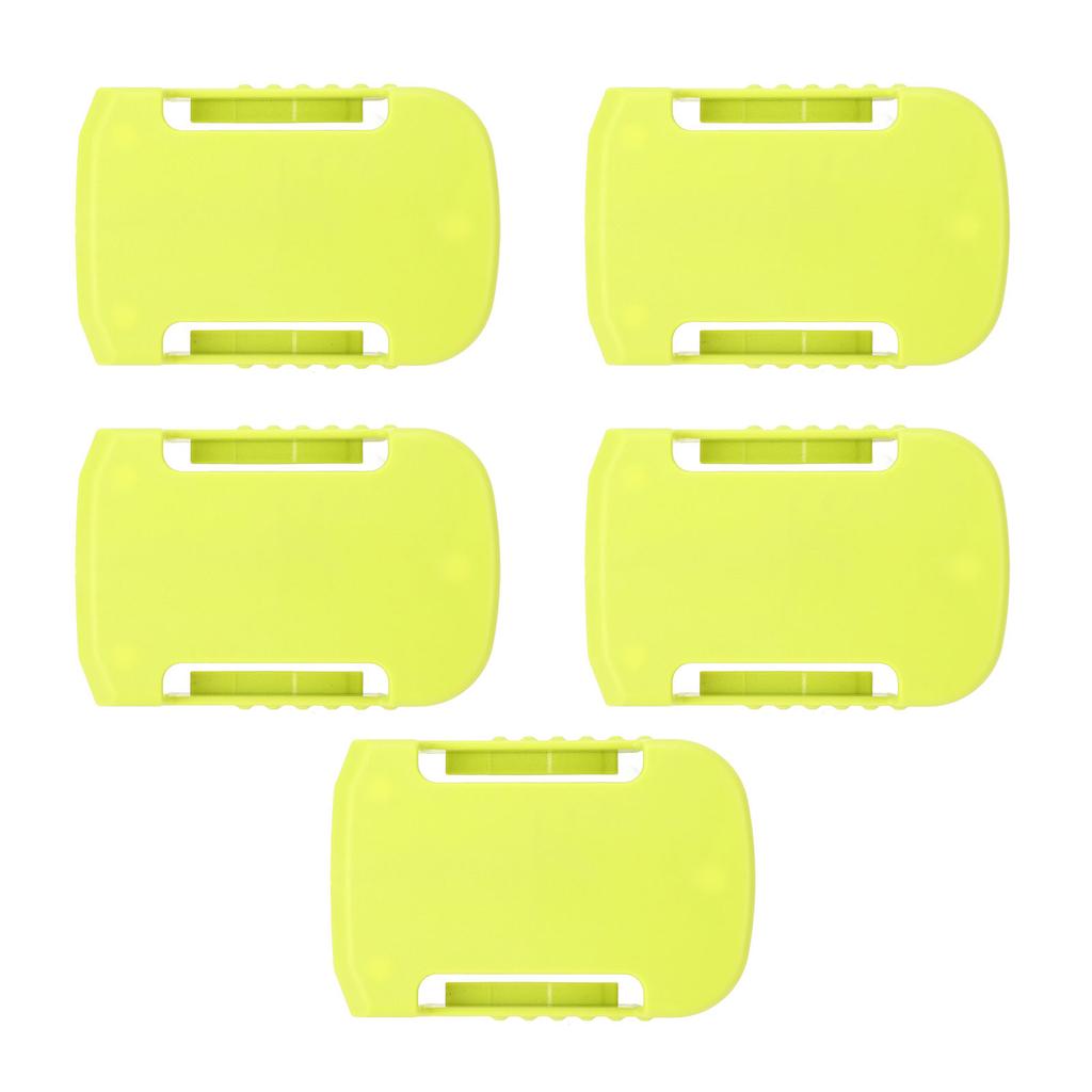 5 Set Battery Holder Green Battery Mount Adapter Dock Holder Suitable for Worx WU172 WU279 WU388 WE270 WE389
