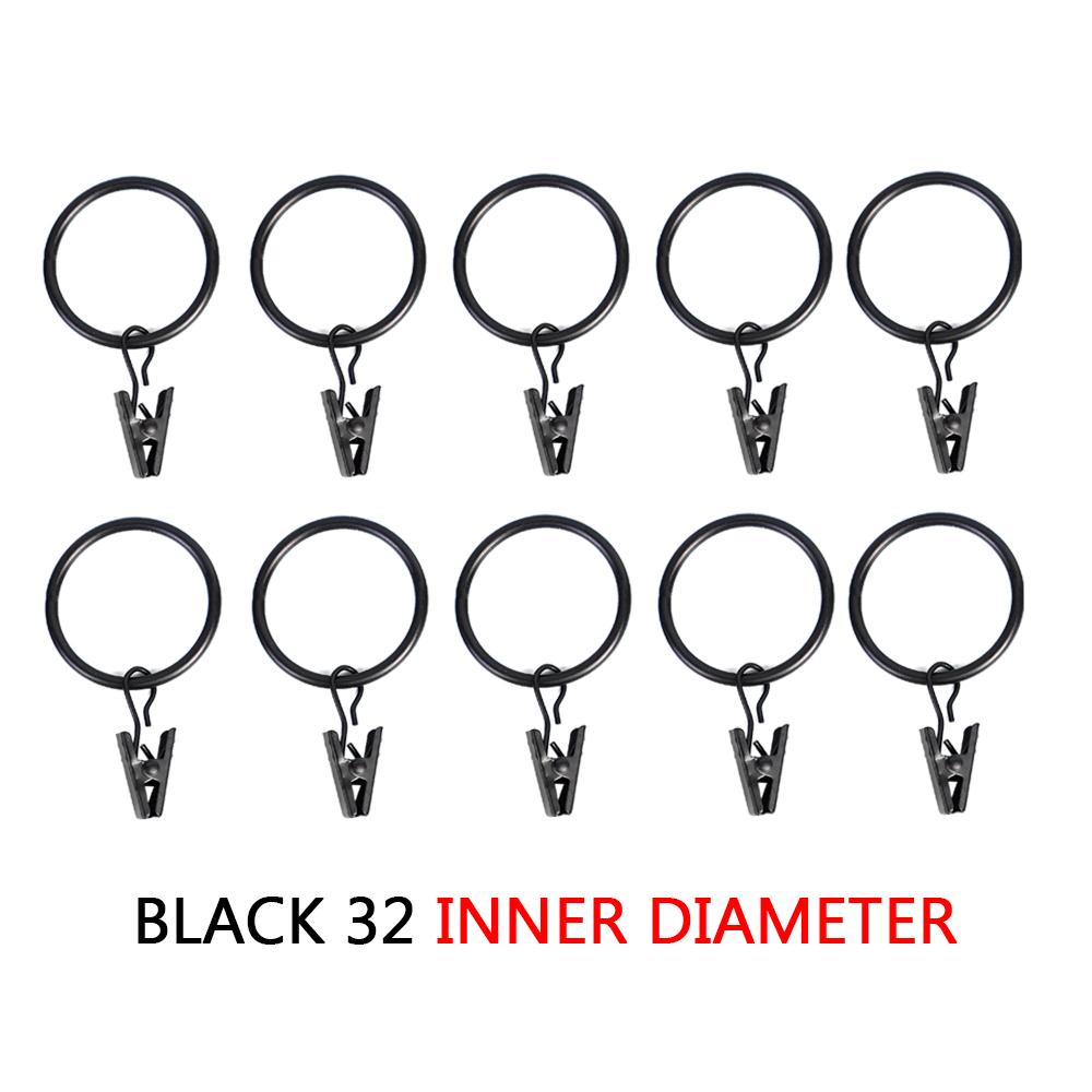 10PCS Curtain Clip Iron Made Curtain Clips Multicolor Buckle Clip Retro Classic Drapes Tie Buckles Modern Curtain Accessories