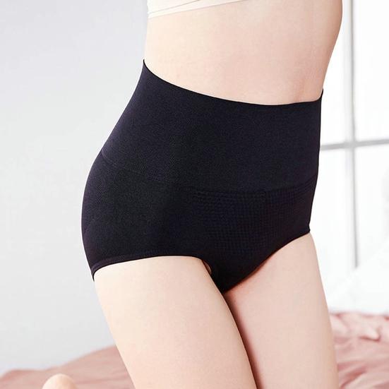 Trendige Damen-Unterhose, hohe Taille, schweißabsorbierend, nahtlos, schützt den Bauch, Damen-Höschen für Frauen nach der Geburt