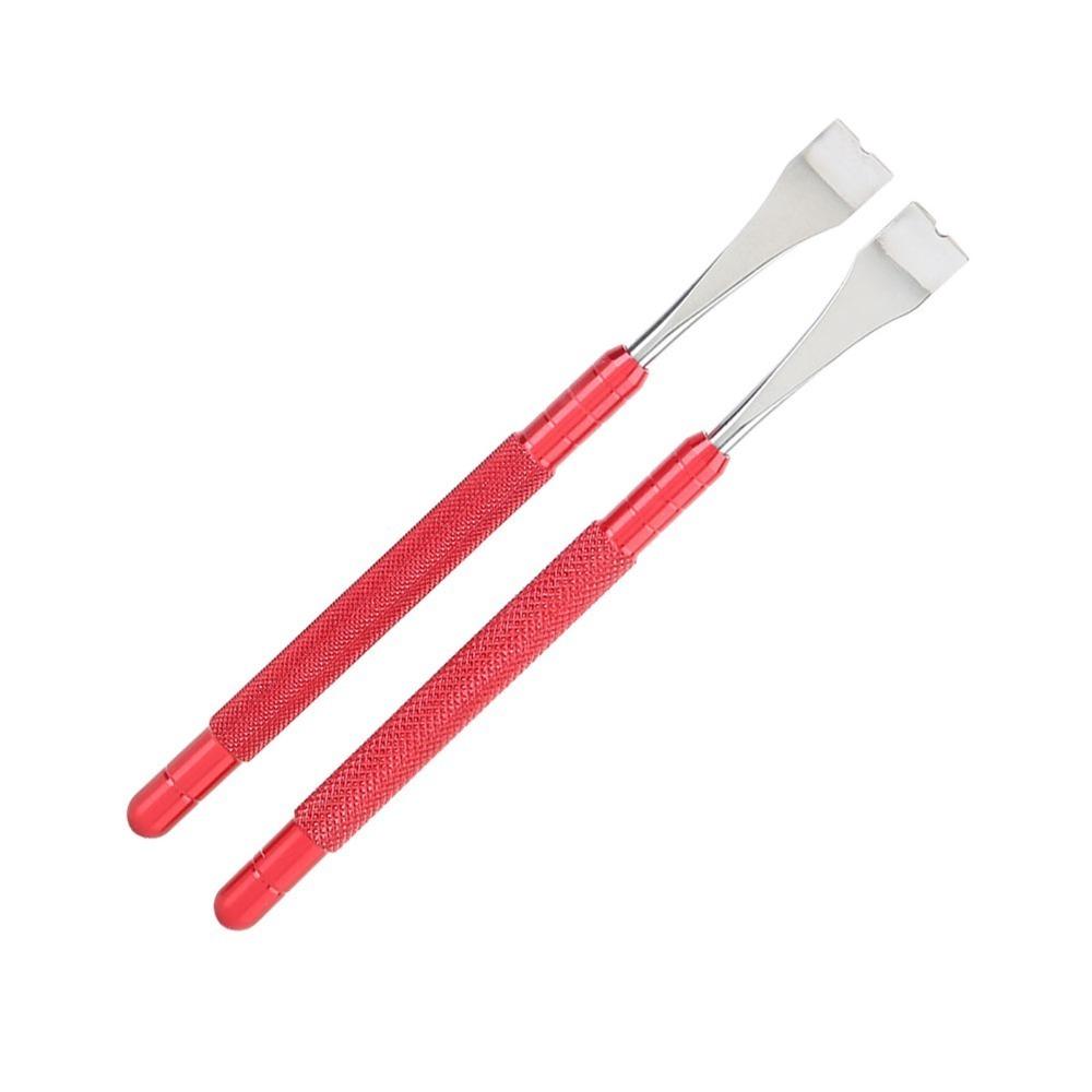 

2Pcs Lightweight Aluminum Watch Hand Tool Precision Combination Hairspring Clamp Red Watch Repair Kit Hand Disassembly красный