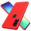 Verre trempé pour Samsung A20e et coque de protection souple Rouge avec Stylet Toproduits®
