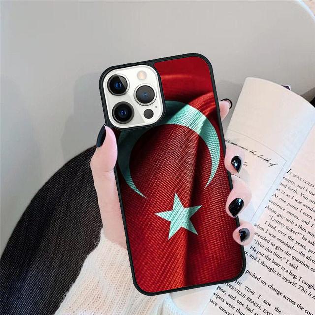 Flagge der Türkei Istanbul Antalya mustafa Handyhülle Für iPhone 17 Air 15 16 14 13 Pro Max 12 11 Pro Max Max Plus