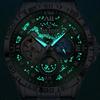 Luxury Automatic Mechanical Men Watch Fashion Moon Phase Business Watches Hollow Tourbillon Stainless Steel Men Wristwatch