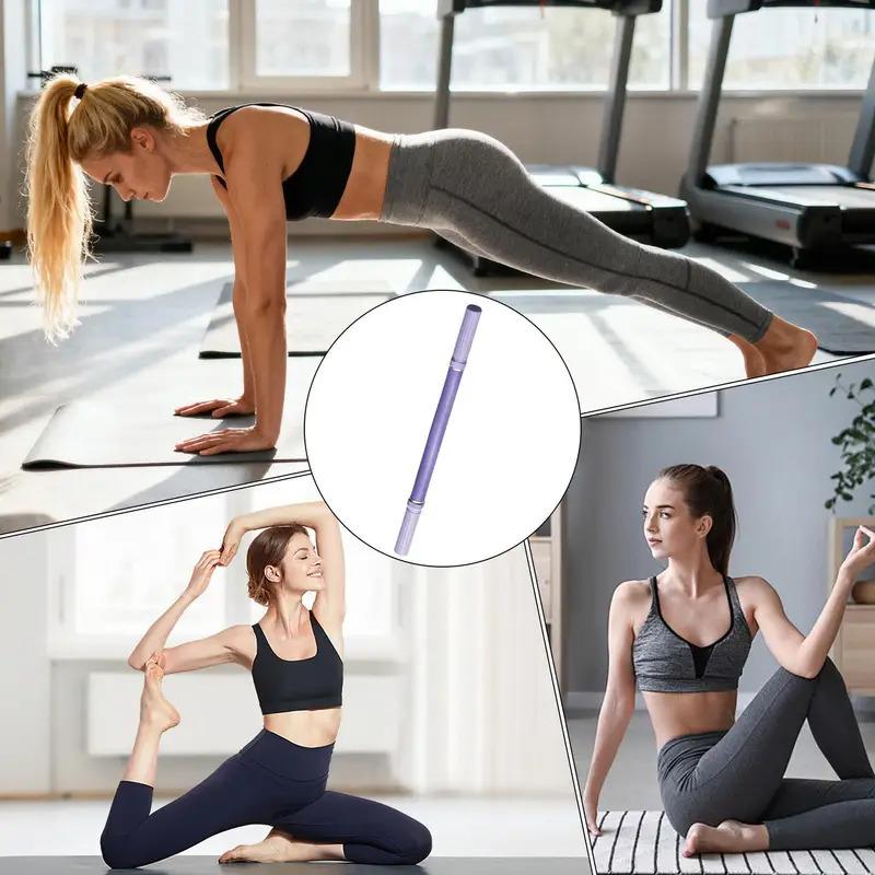 Yoga Stick Body Stretching Relaxation Tool Workout Fitness Workout Yoga Stretching Stick Home Sports Relieve Muscles Soreness