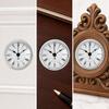 Clock Insert Compact Round Quartz for Minimalist Interiors