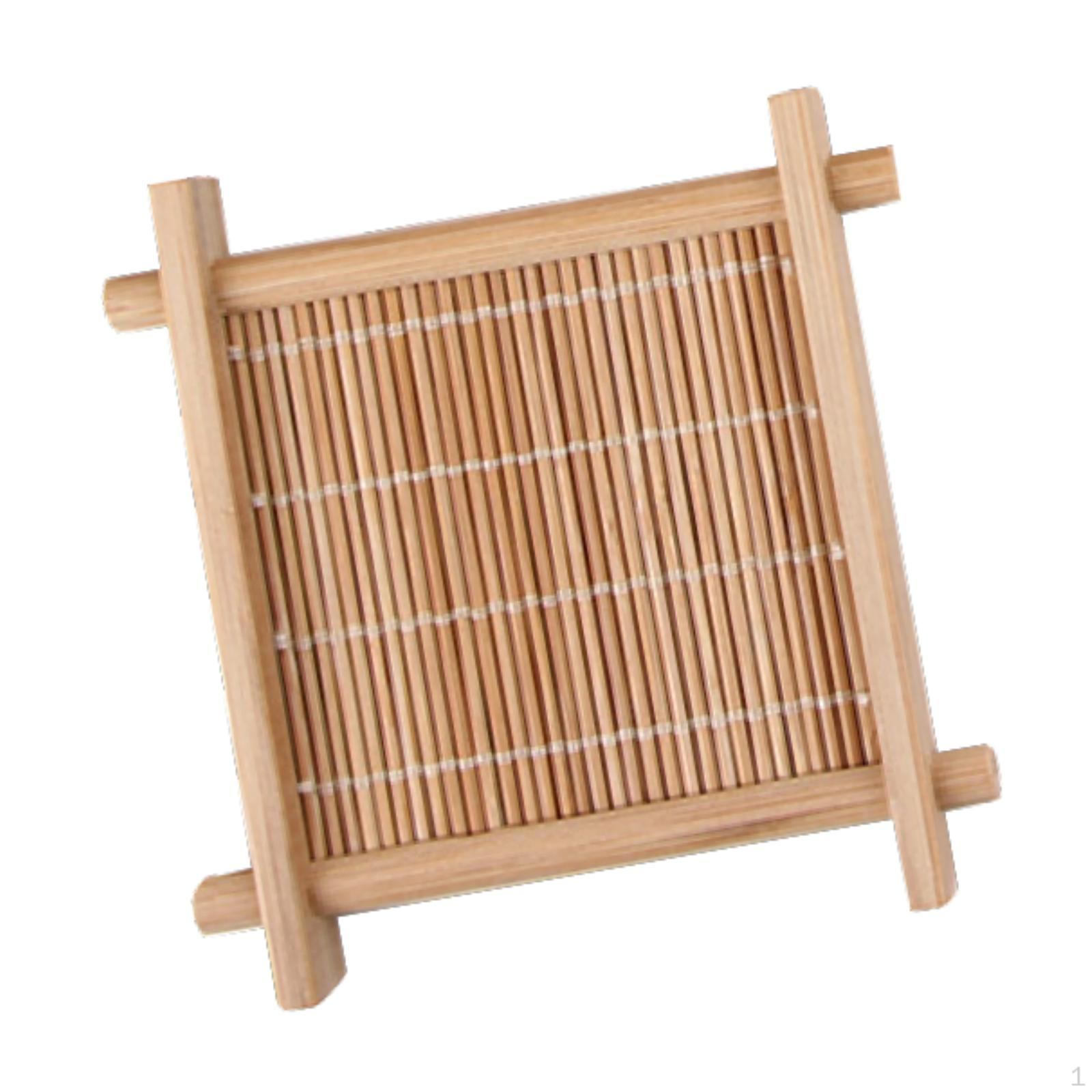 

Cooling Mat for Hamster Cage Bamboo Pet Accessory Gift Guinea Pig 8.5cmx8.5cm