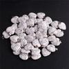 20mm Crystal Agate Heart Necklace Pendant - Natural Stone Jewelry Accessory